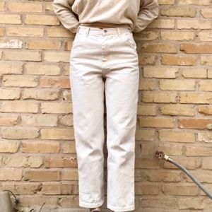 cream carpenter plants